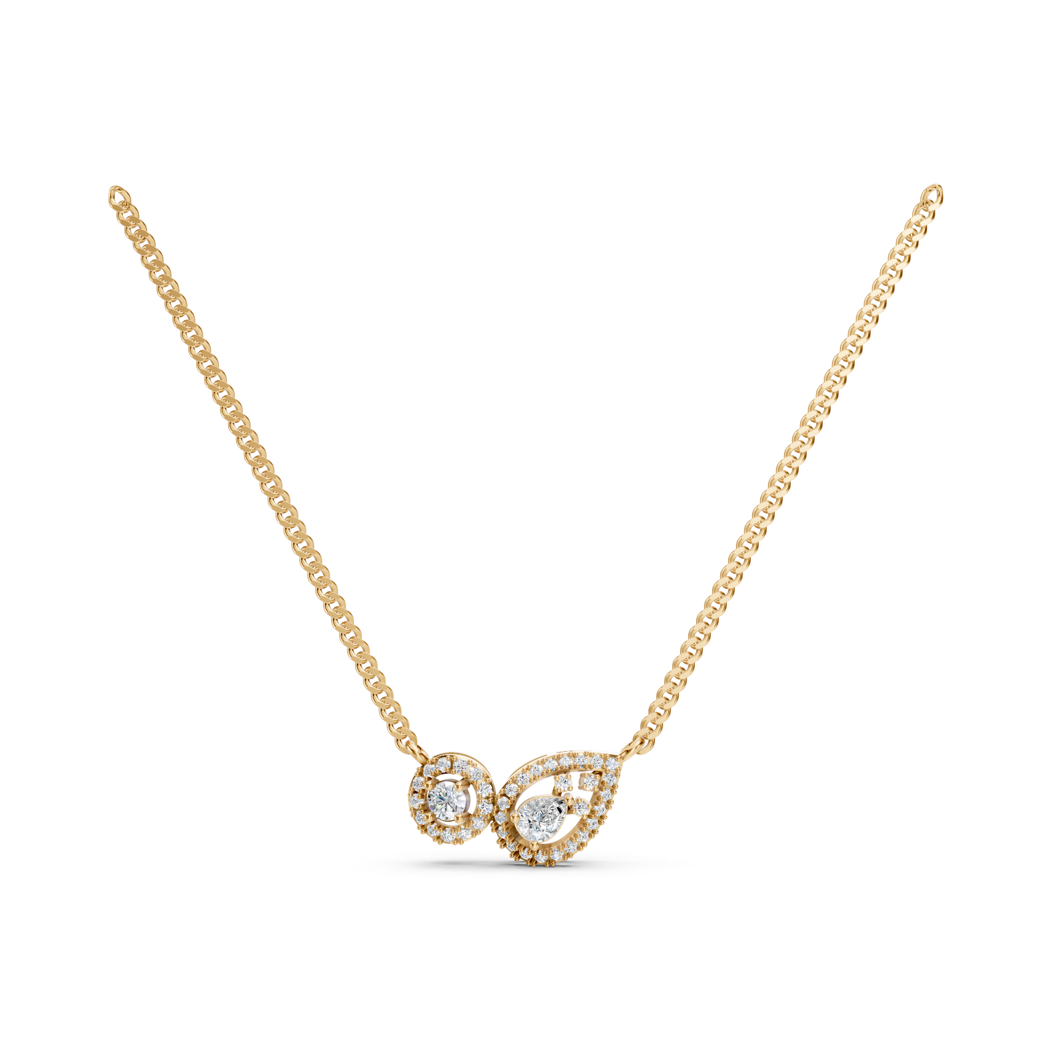 Lab-Grown Diamond Princess & Marquise Tanmaniya