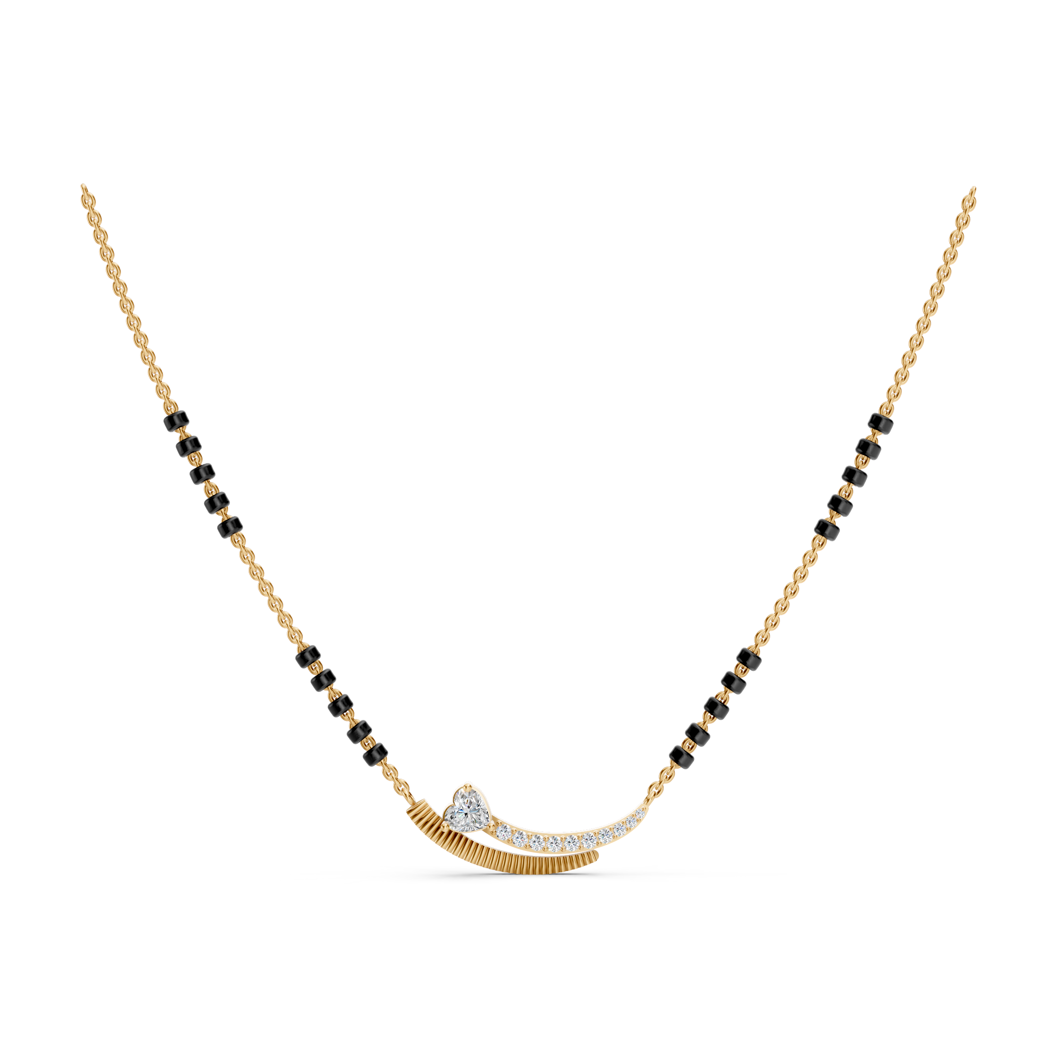 Lab-Grown Diamond Bezel Twin Pear Tanmaniya